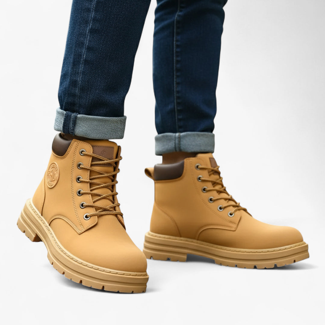 Miles & Luna Boots – Classic Leather Ankle Boots for Men