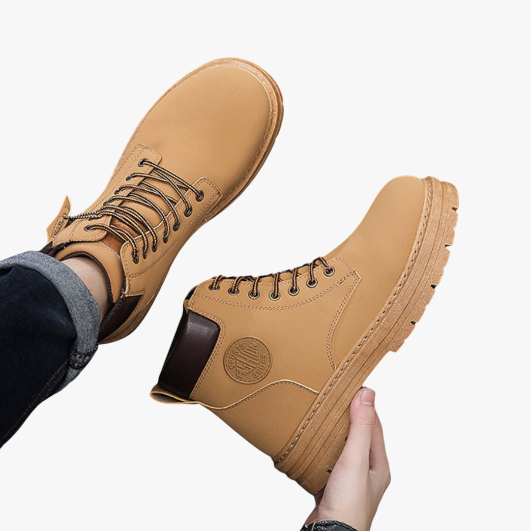 Miles & Luna Boots – Classic Leather Ankle Boots for Men