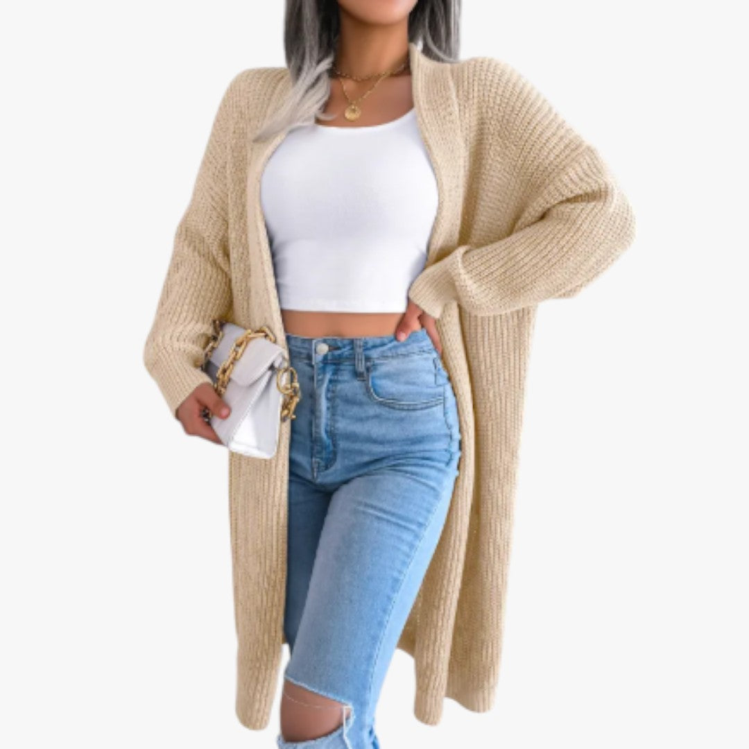 Miles & Luna Casual Cashmere Knitwear Cardigan for Women