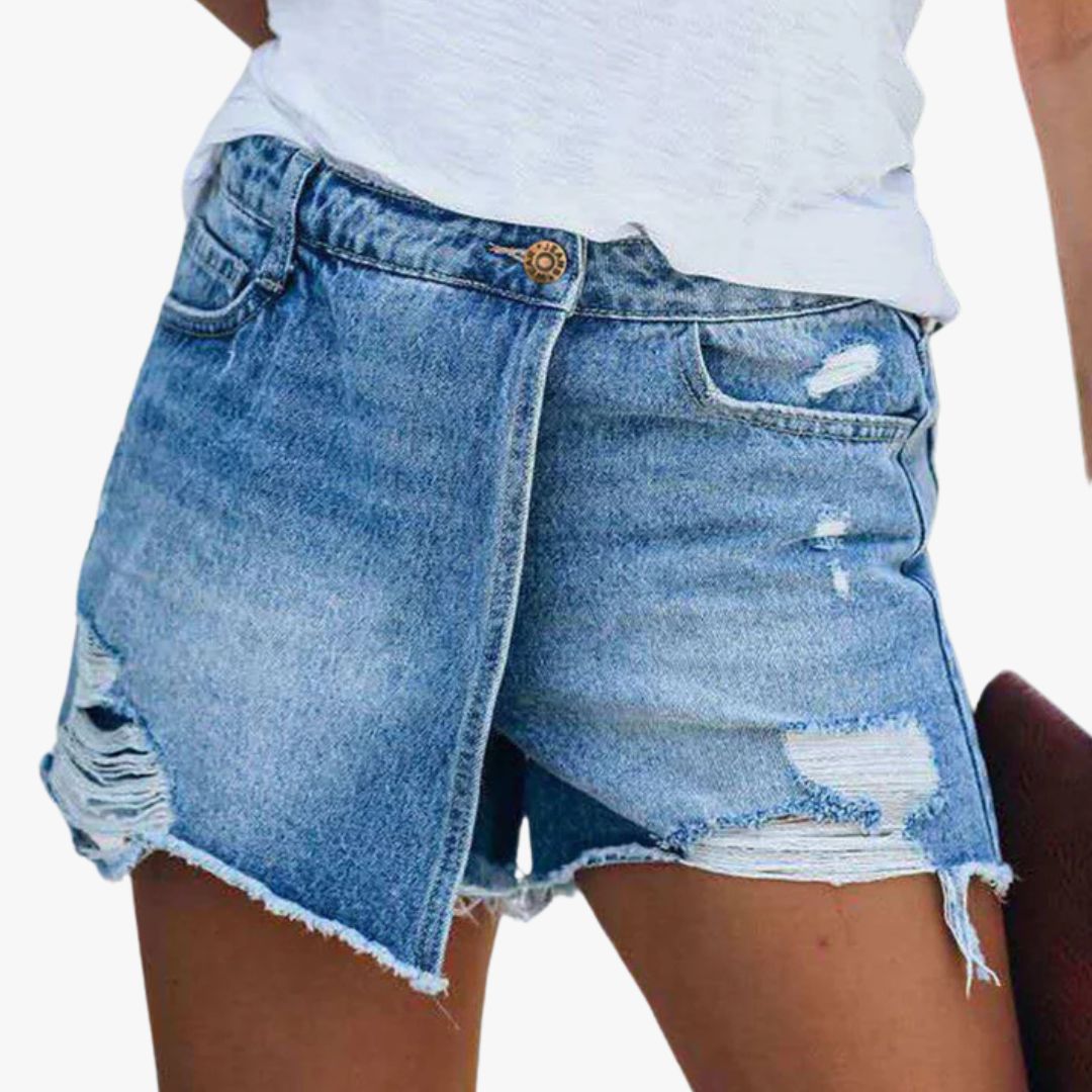 Miles & Luna Casual Street Denim with Rips