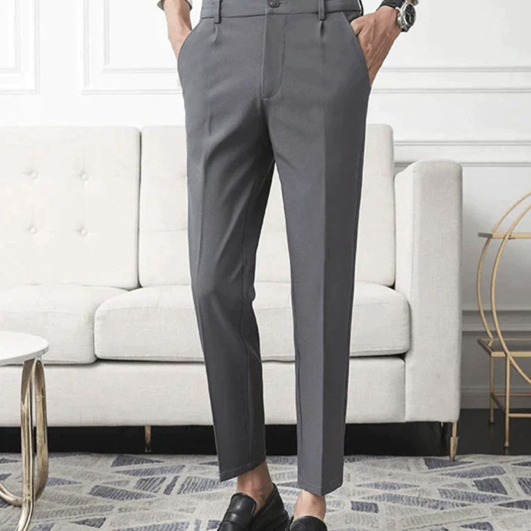 Miles & Luna | Casual Stretch Trousers for Men