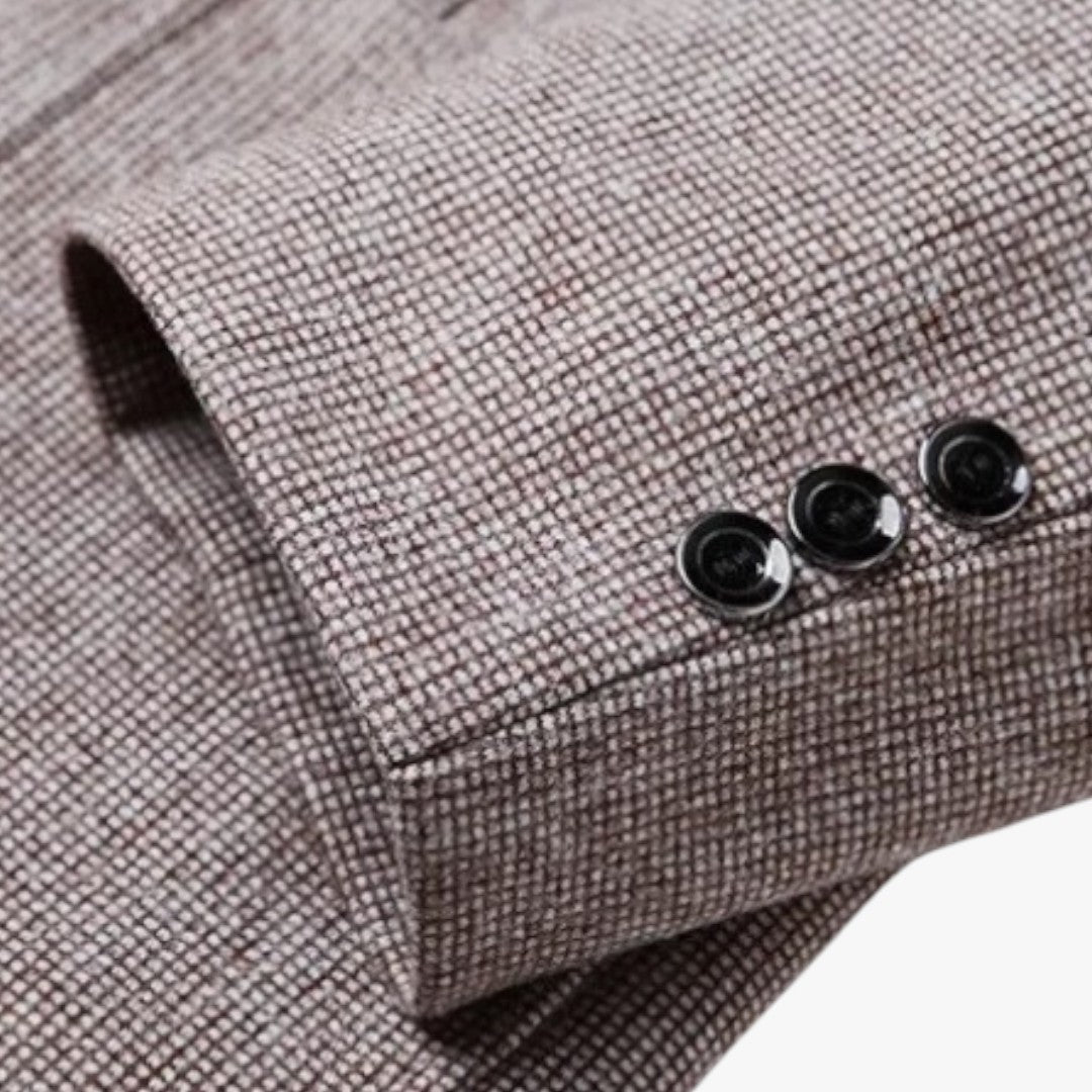 Miles & Luna Casual Velvet Slim Fit Blazer for Men