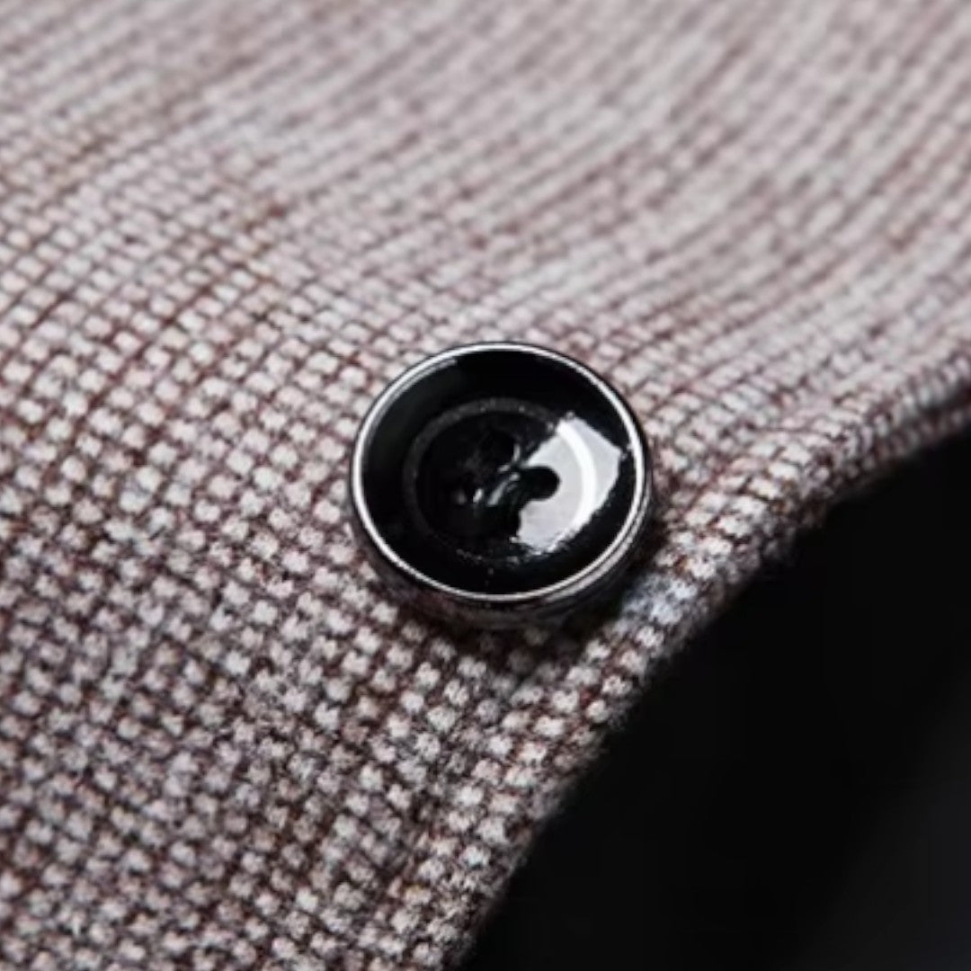 Miles & Luna Casual Velvet Slim Fit Blazer for Men