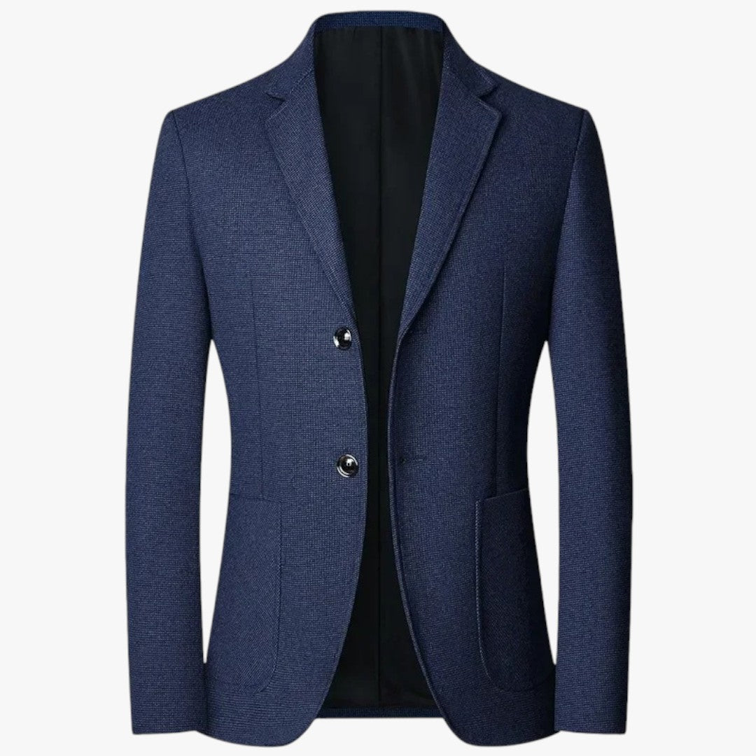 Miles & Luna Casual Velvet Slim Fit Blazer for Men