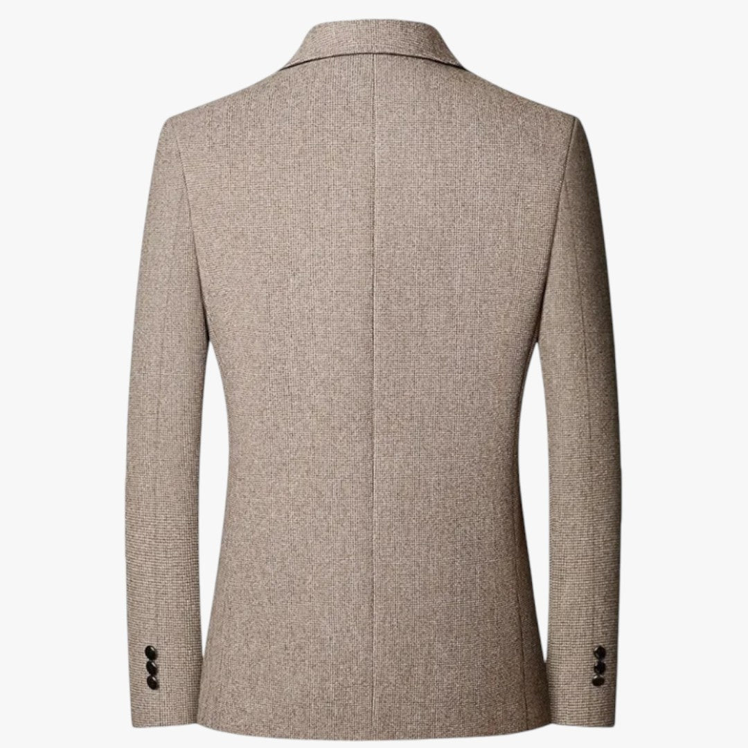 Miles & Luna Casual Velvet Slim Fit Blazer for Men