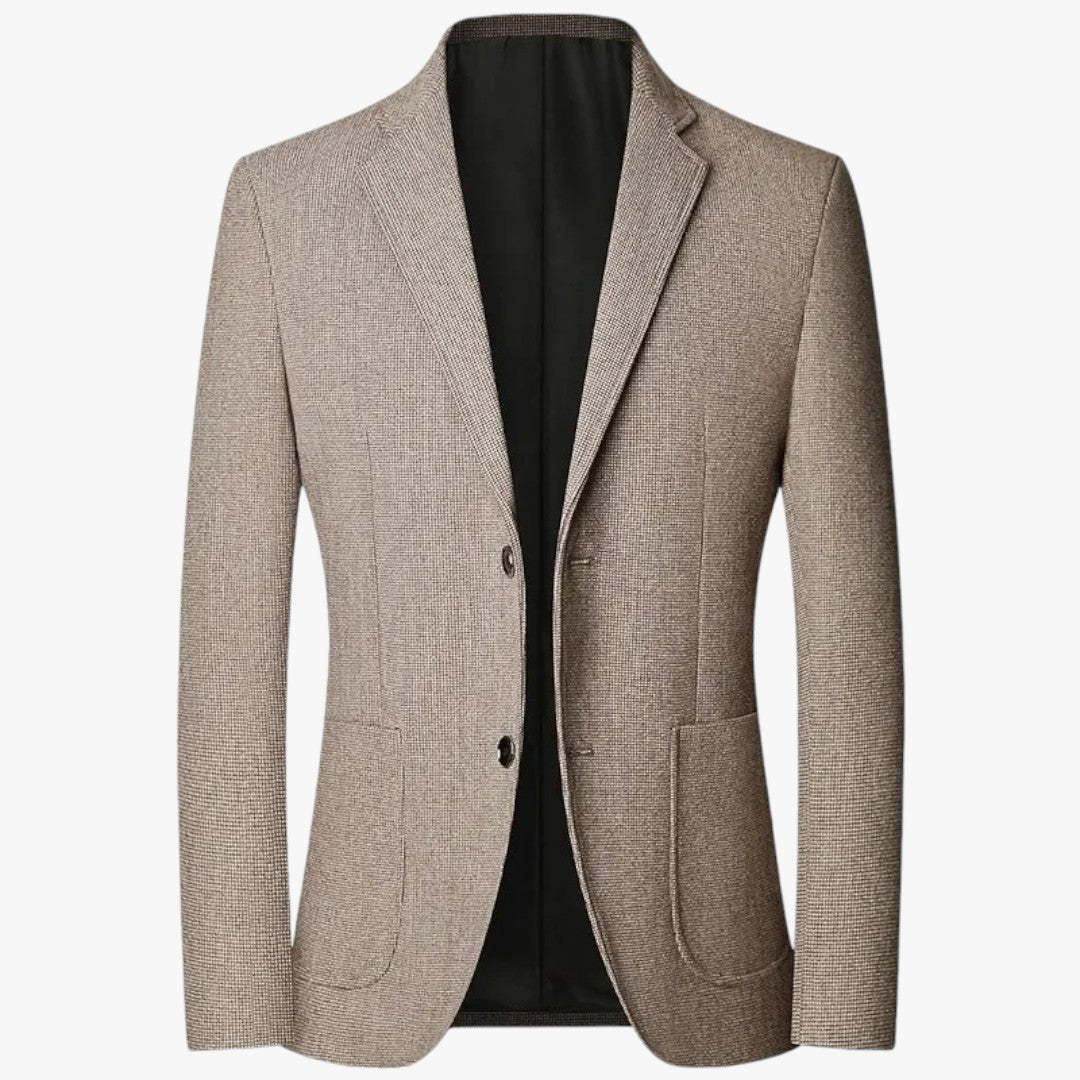 Miles & Luna Casual Velvet Slim Fit Blazer for Men