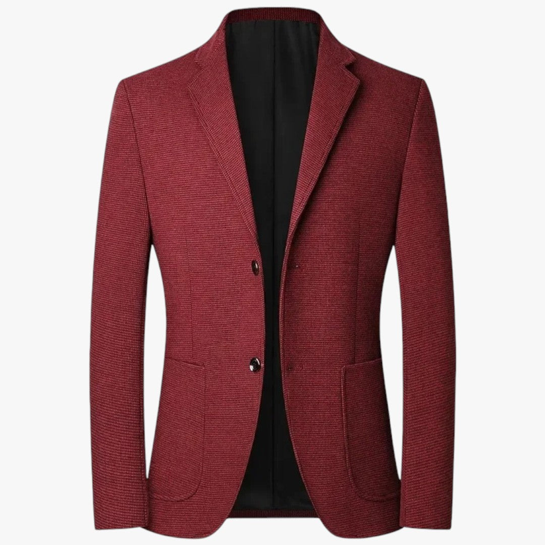 Miles & Luna Casual Velvet Slim Fit Blazer for Men