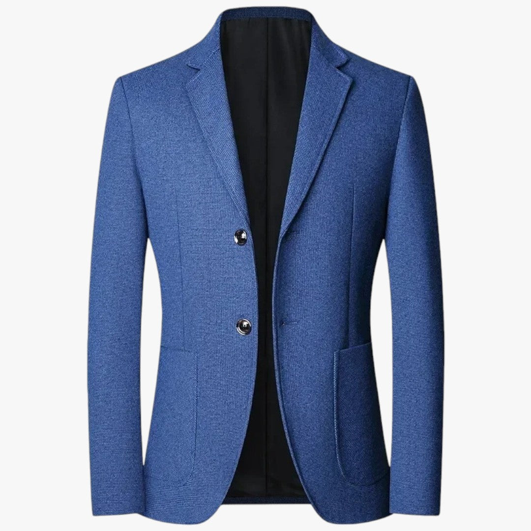 Miles & Luna Casual Velvet Slim Fit Blazer for Men