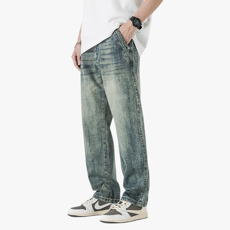 Miles & Luna Classic Fit Denim for Men