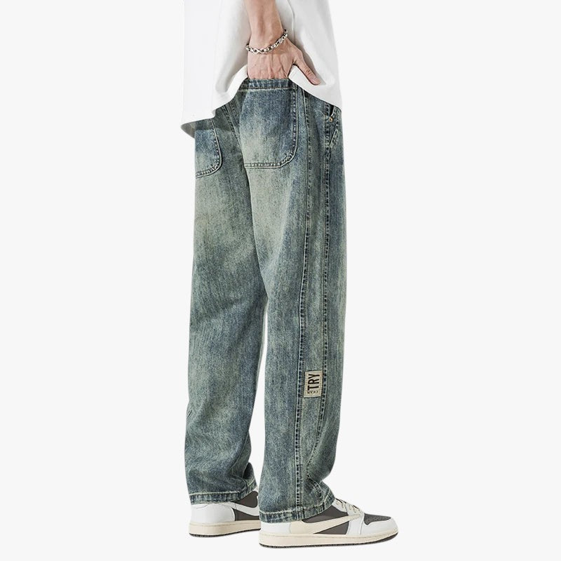 Miles & Luna Classic Fit Denim for Men