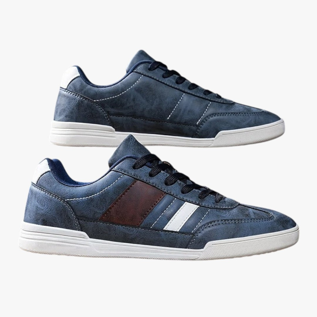 Miles & Luna Classic Leather Sneakers for Men