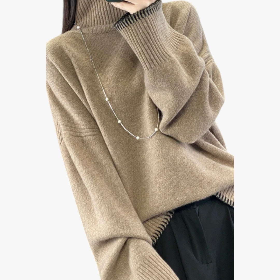 Miles & Luna Comfortable Soft Loose Knitted Jumper for Women