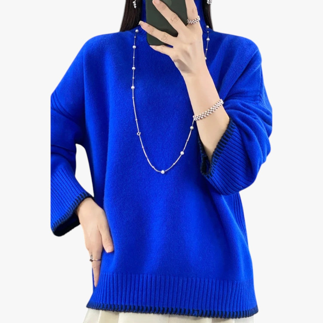 Miles & Luna Comfortable Soft Loose Knitted Jumper for Women