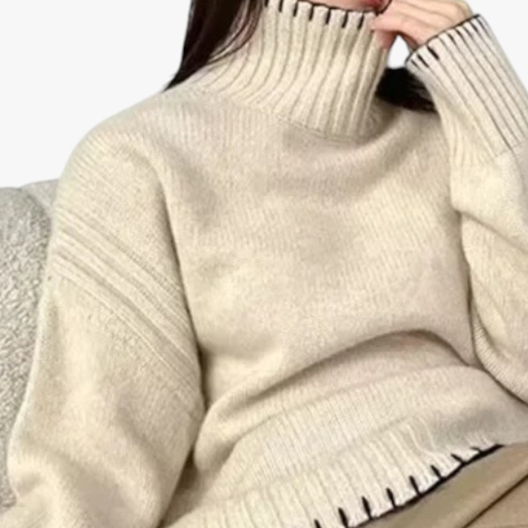 Miles & Luna Comfortable Soft Loose Knitted Jumper for Women