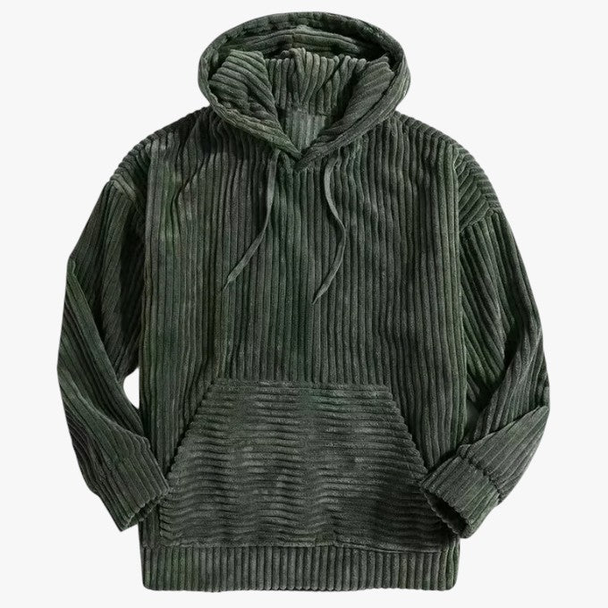 Miles & Luna Corduroy Hoodie for Men