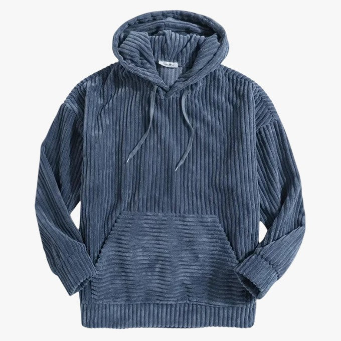 Miles & Luna Corduroy Hoodie for Men