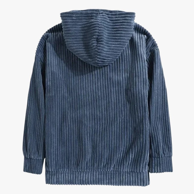 Miles & Luna Corduroy Hoodie for Men