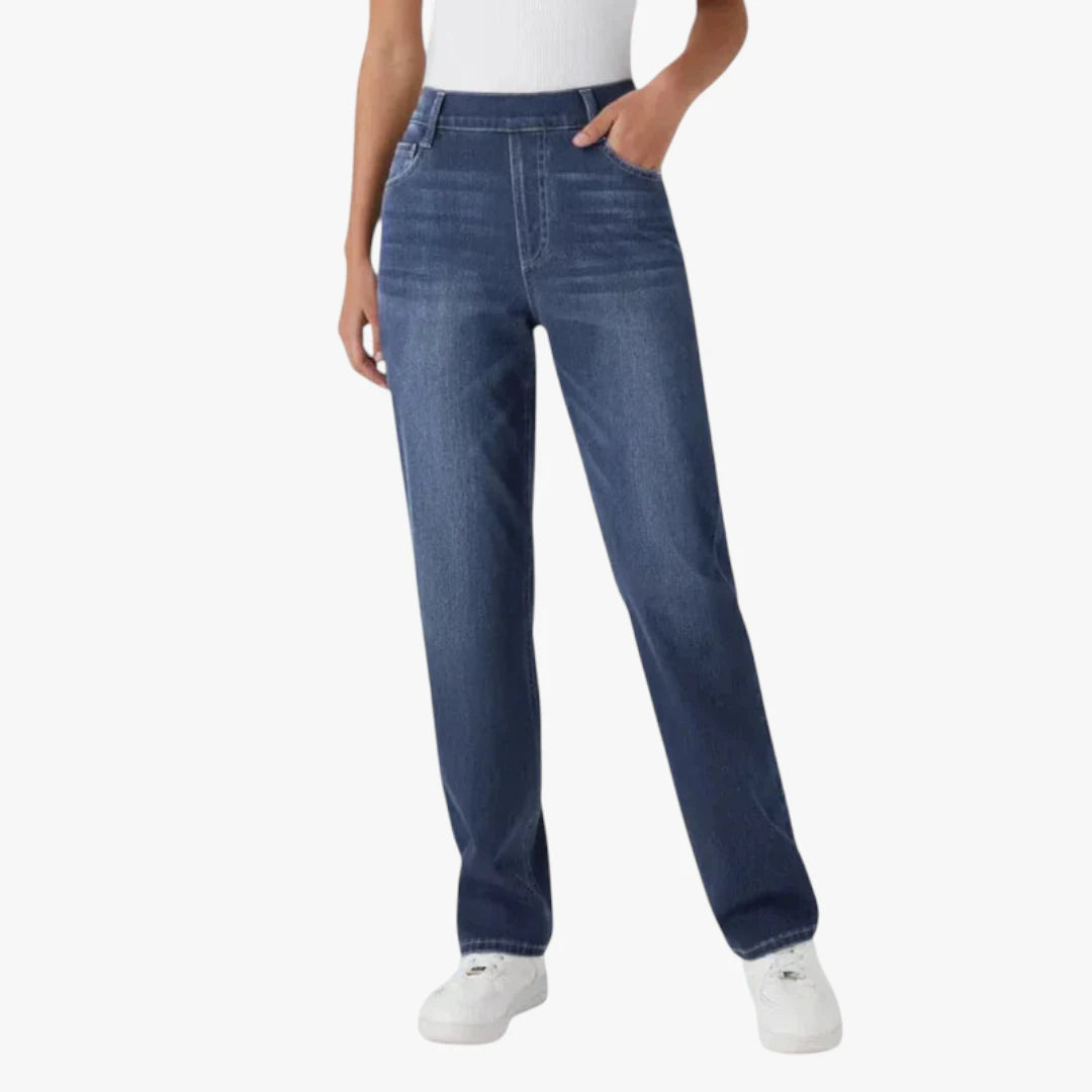 Miles & Luna Elastic Pants - Comfortable Stretch Pants, Stylish and Casual Pants for Daily Use