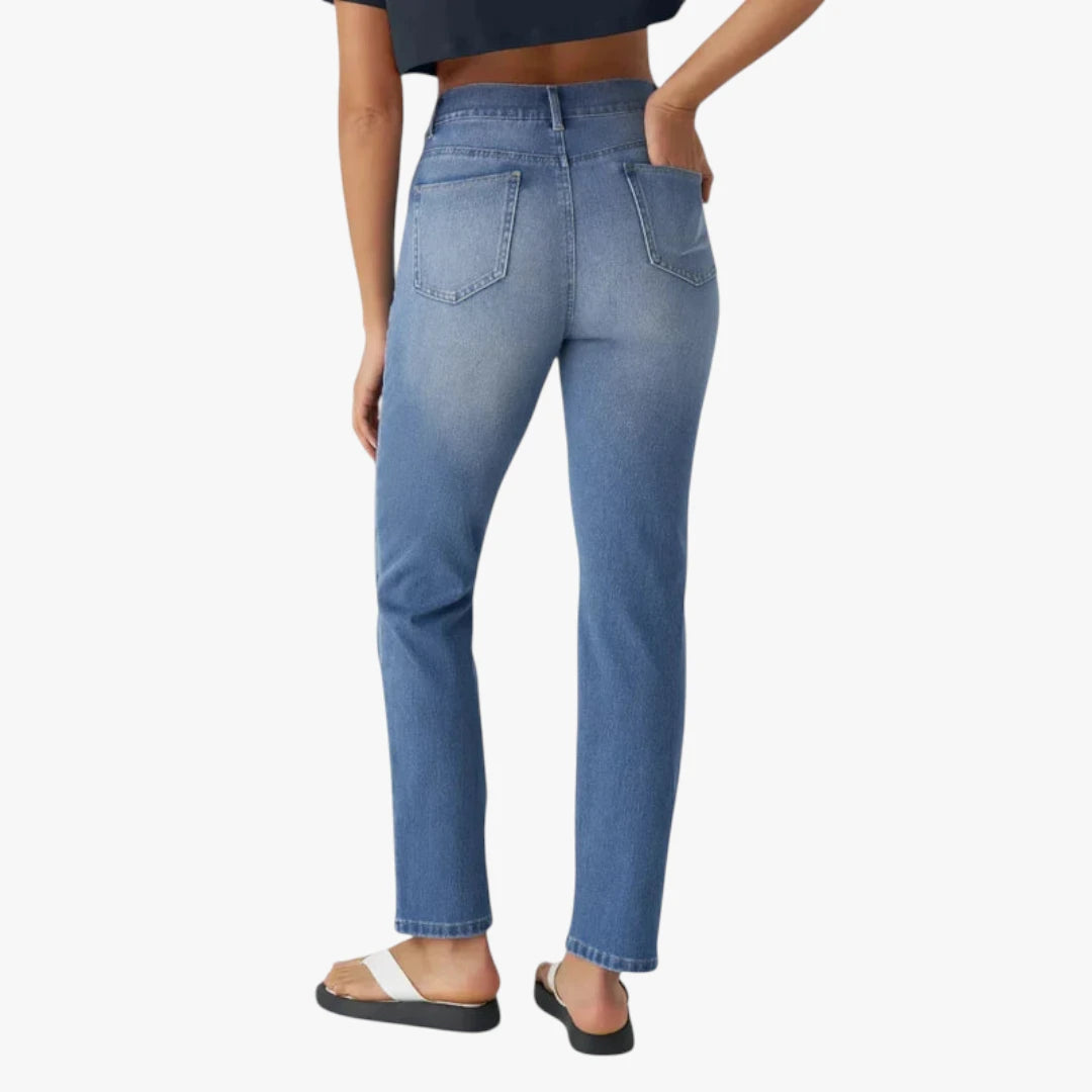 Miles & Luna Elastic Pants - Comfortable Stretch Pants, Stylish and Casual Pants for Daily Use