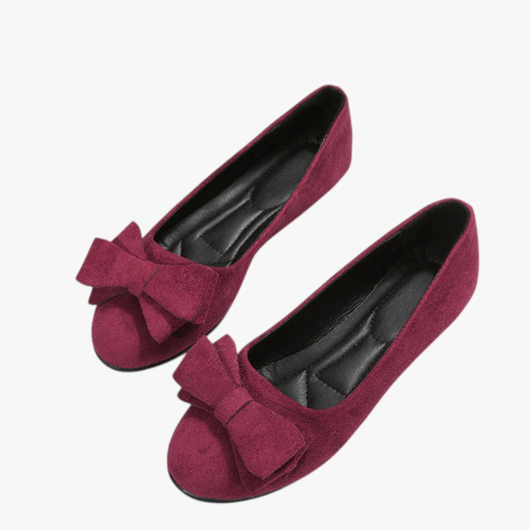 Miles & Luna Elegant Casual Bow Detail Flats for Women