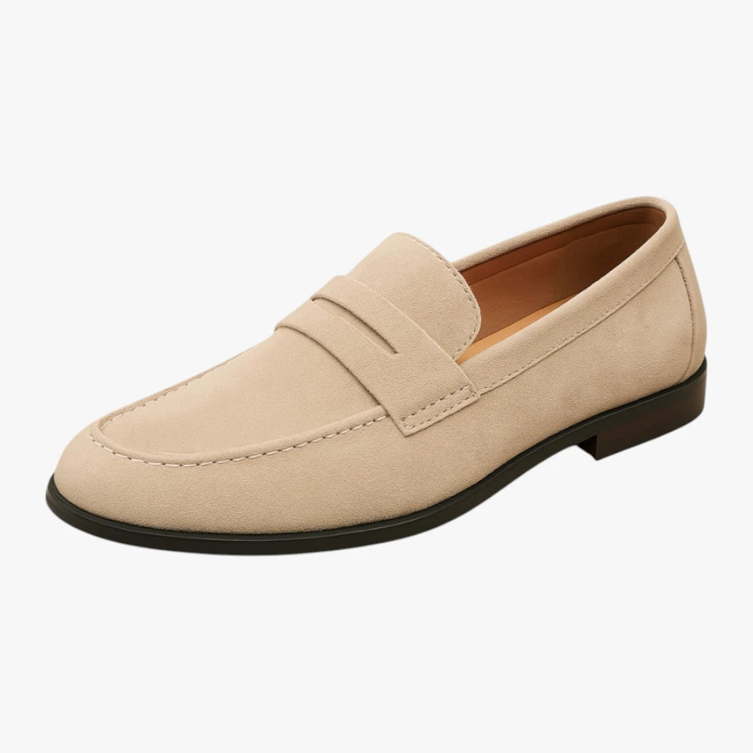 Miles & Luna Faux Suede Boots with Supportive Sole and Timeless Chic Design for Men