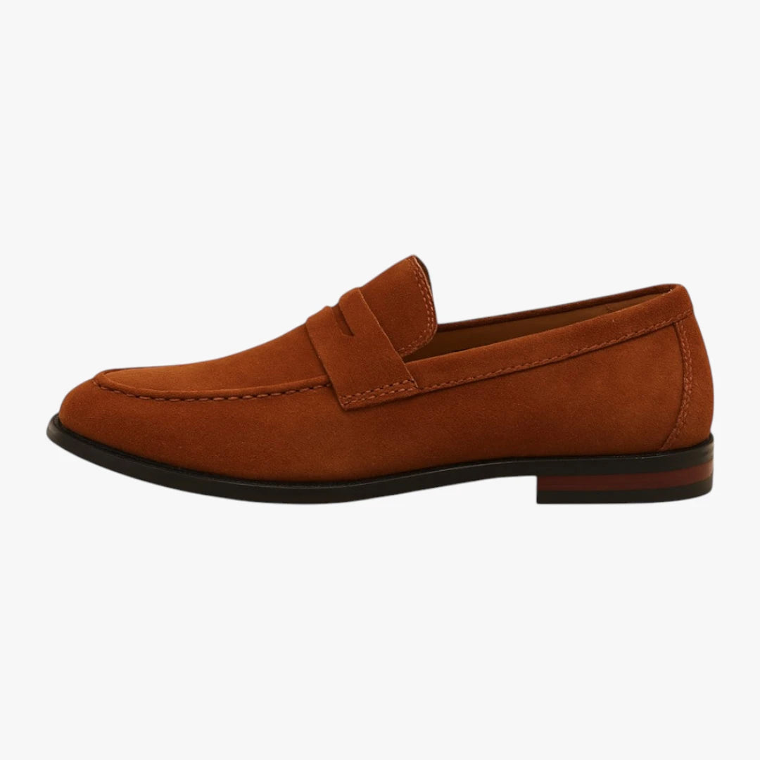 Miles & Luna Faux Suede Boots with Supportive Sole and Timeless Chic Design for Men