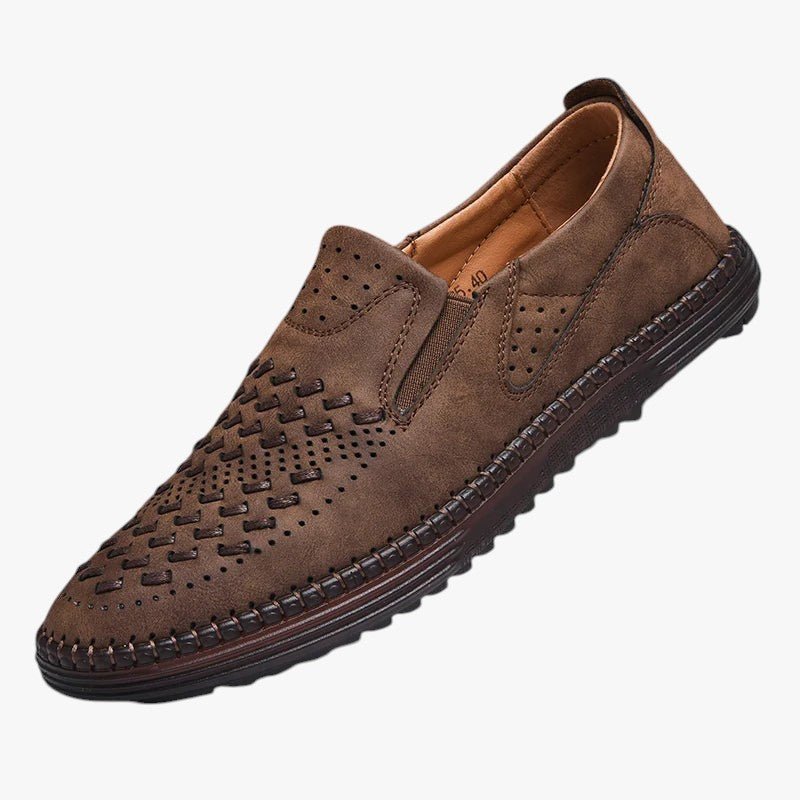 Miles & Luna Genuine Leather Loafer for Men