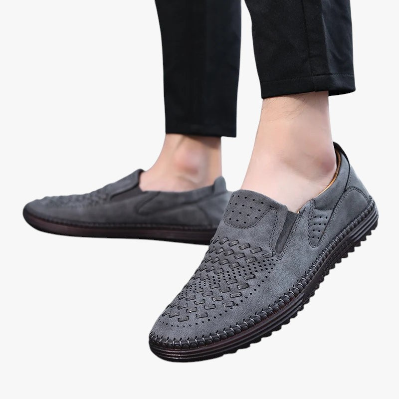 Miles & Luna Genuine Leather Loafer for Men