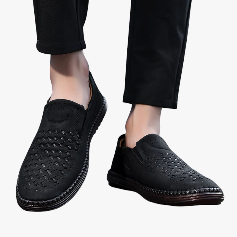 Miles & Luna Genuine Leather Loafer for Men