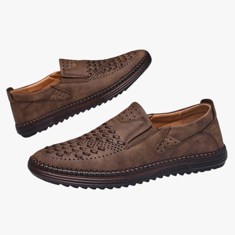 Miles & Luna Genuine Leather Loafer for Men