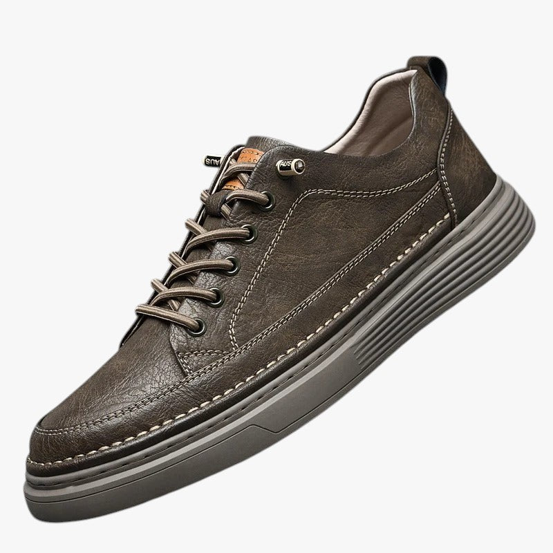 Miles & Luna Genuine Leather Sneaker for Men