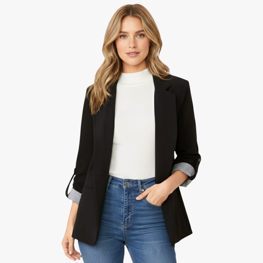 Miles & Luna Jacket – Casual jacket with 3/4 sleeves for women
