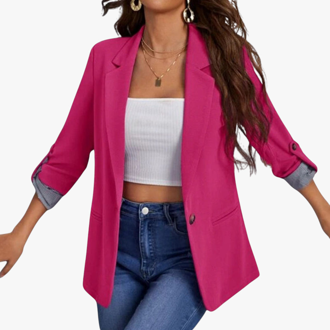 Miles & Luna Jacket – Casual jacket with 3/4 sleeves for women