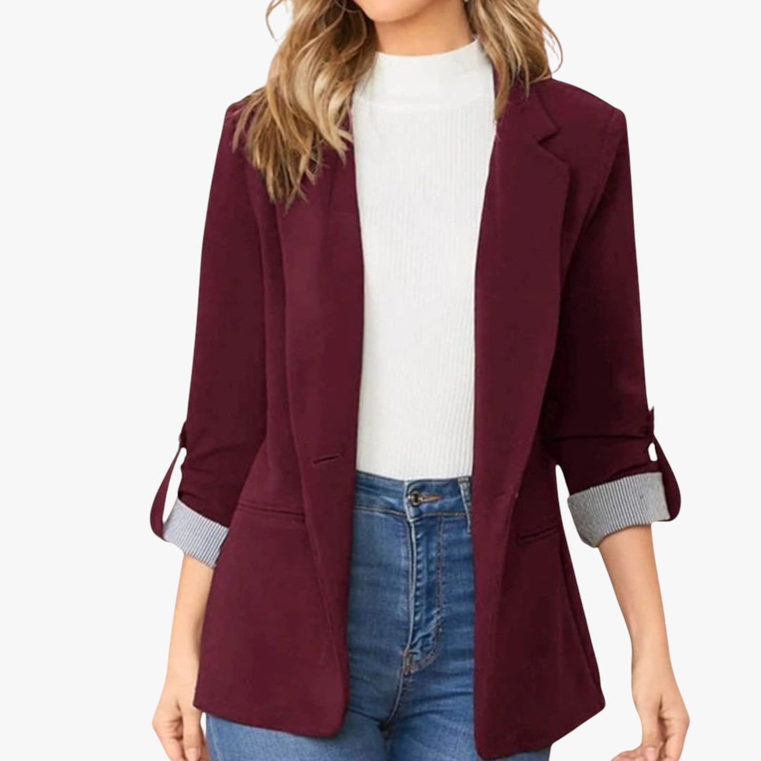 Miles & Luna Jacket – Casual jacket with 3/4 sleeves for women