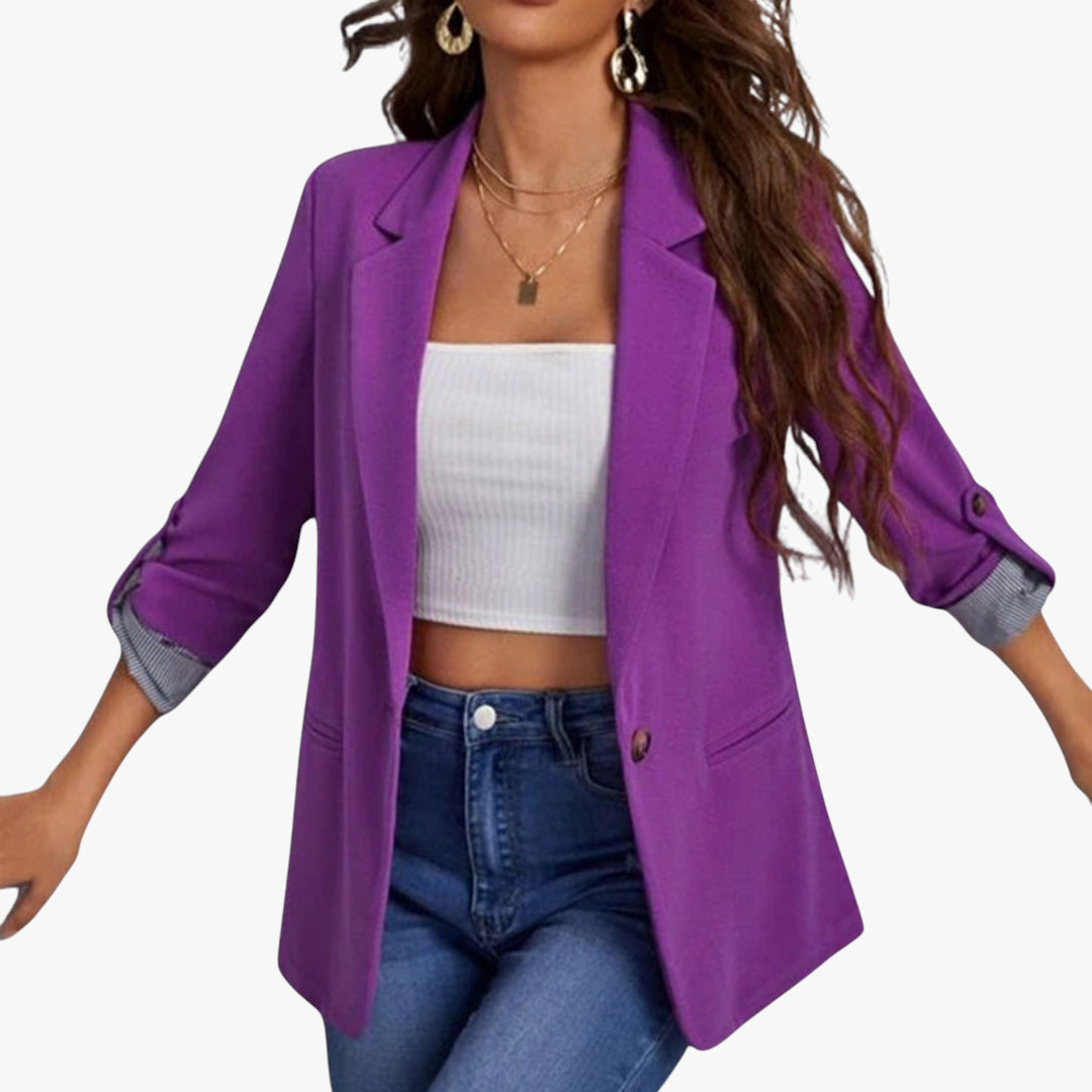 Miles & Luna Jacket – Casual jacket with 3/4 sleeves for women