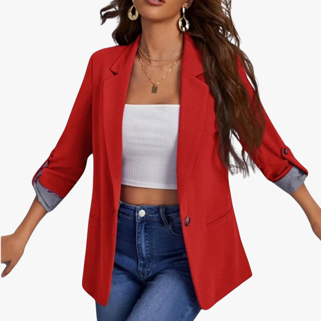 Miles & Luna Jacket – Casual jacket with 3/4 sleeves for women
