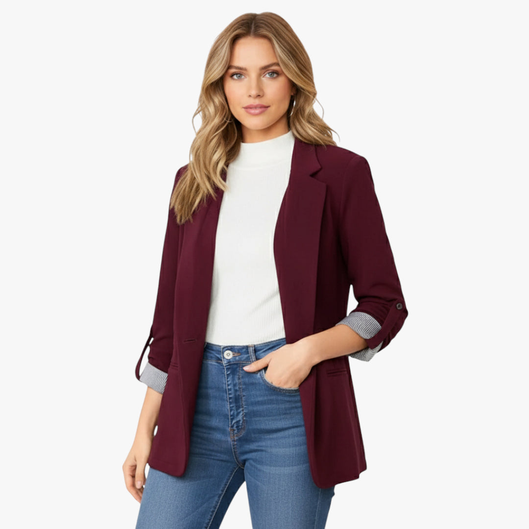 Miles & Luna Jacket – Casual jacket with 3/4 sleeves for women