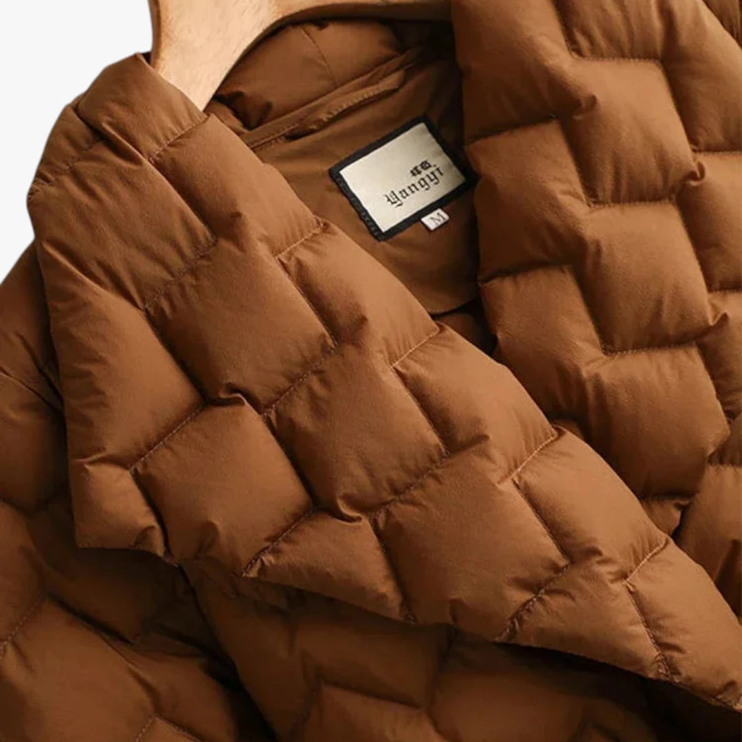 Miles & Luna Jacket - Down design with belt for women