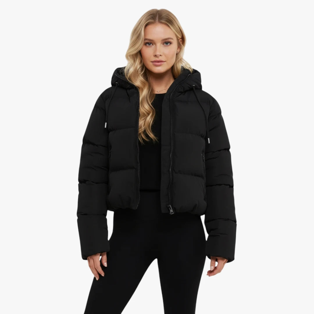 Miles & Luna Jacket Padded puffer style with hood for women