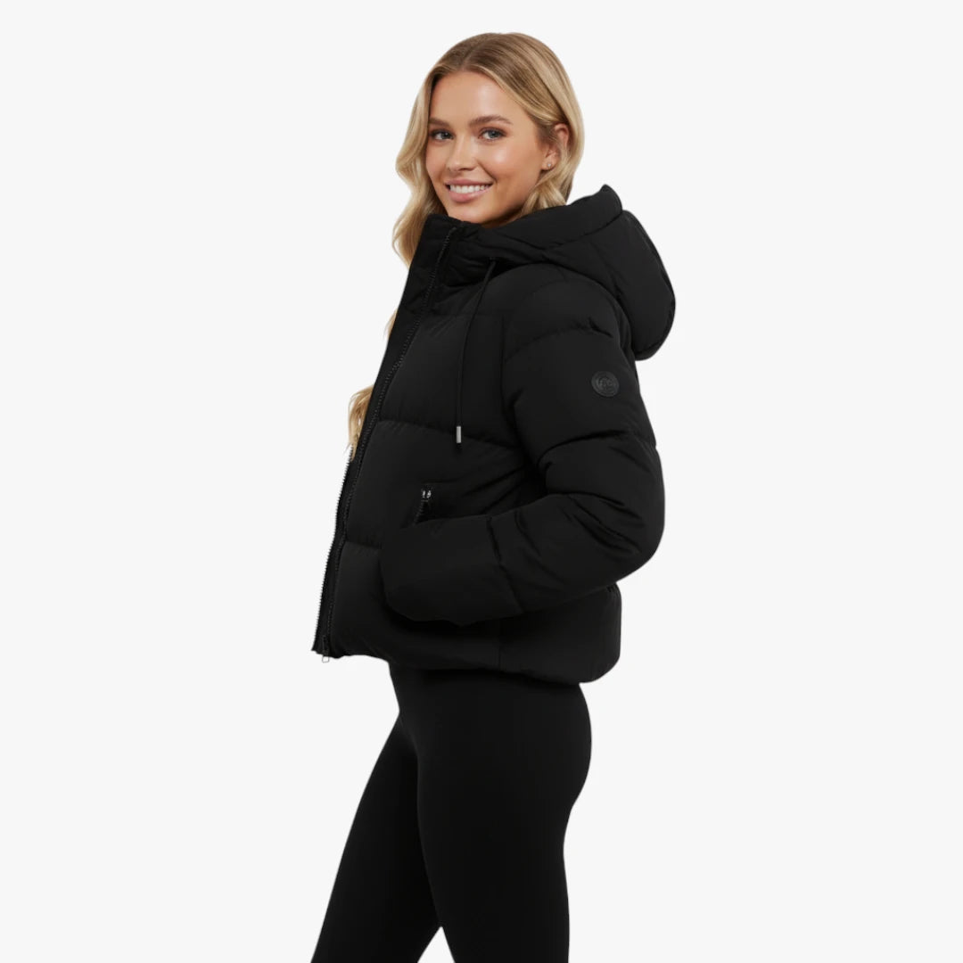 Miles & Luna Jacket Padded puffer style with hood for women
