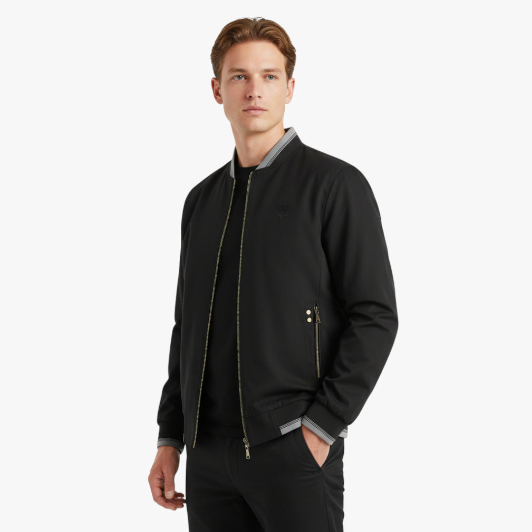 Miles & Luna Jacket – Reversible bomber jacket with formal cut for men