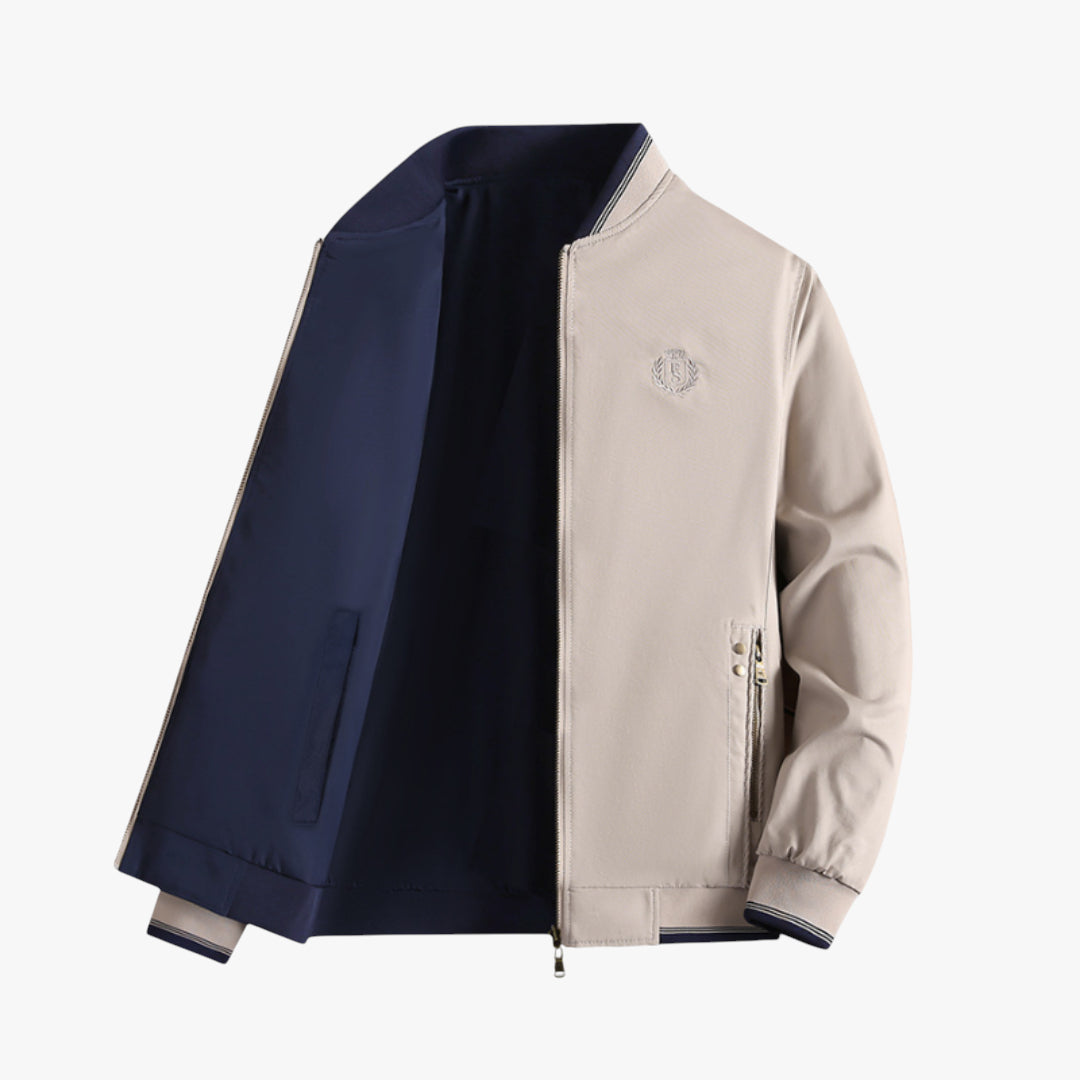 Miles & Luna Jacket – Reversible bomber jacket with formal cut for men