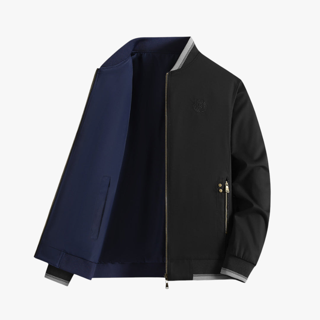 Miles & Luna Jacket – Reversible bomber jacket with formal cut for men