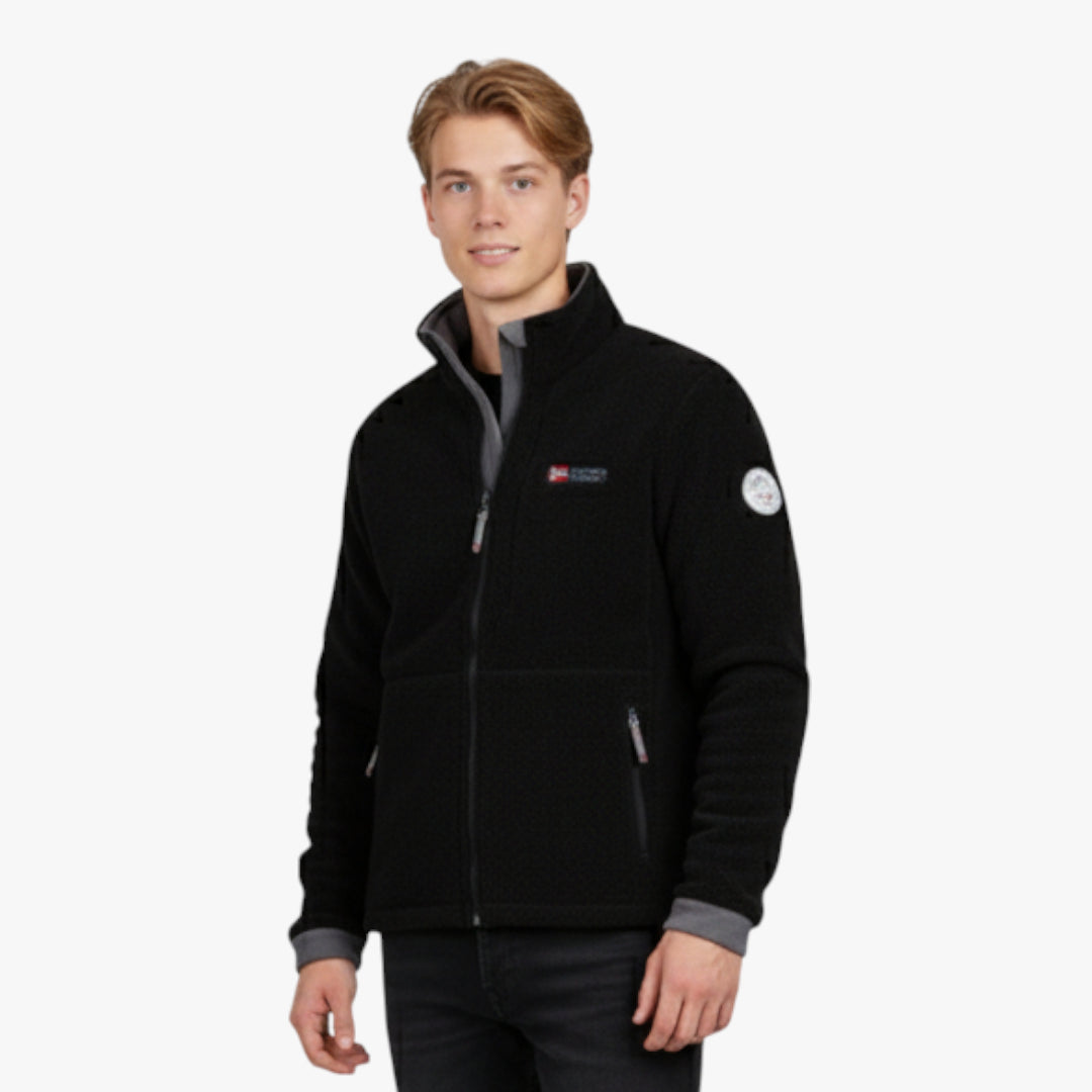 Miles & Luna Jacket – Warm fleece jacket with full zip for men