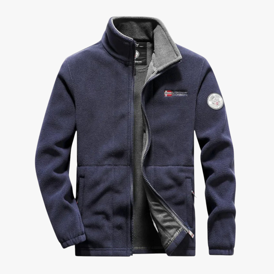 Miles & Luna Jacket – Warm fleece jacket with full zip for men