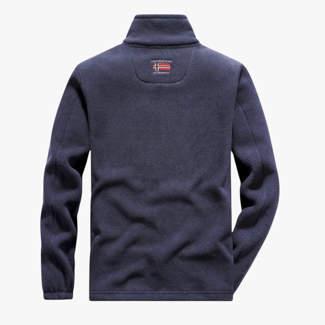 Miles & Luna Jacket – Warm fleece jacket with full zip for men
