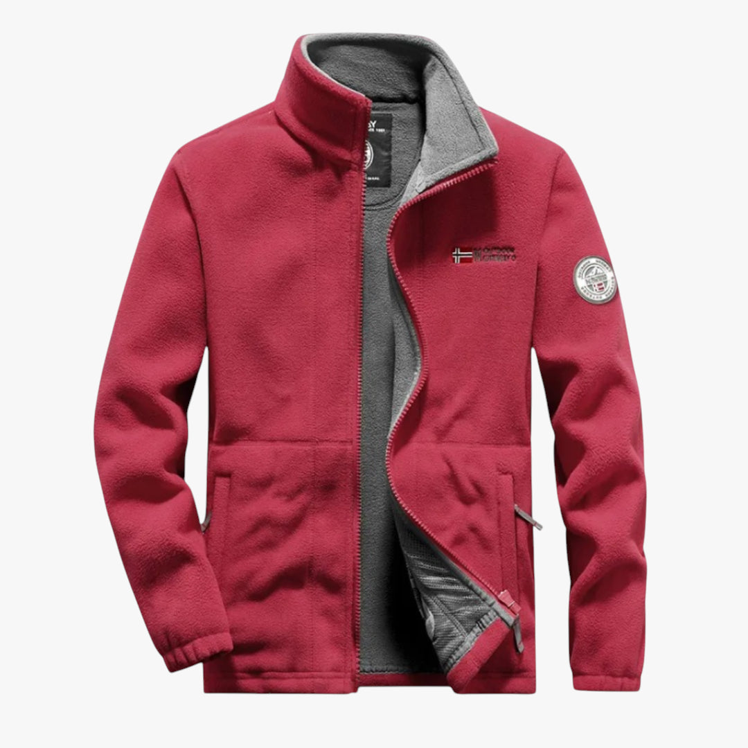 Miles & Luna Jacket – Warm fleece jacket with full zip for men
