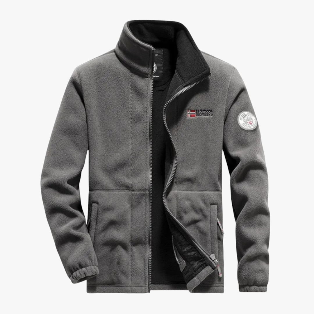 Miles & Luna Jacket – Warm fleece jacket with full zip for men