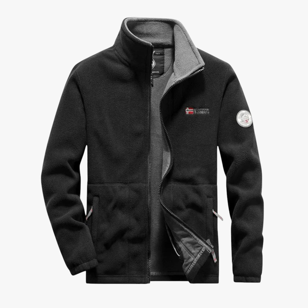 Miles & Luna Jacket – Warm fleece jacket with full zip for men