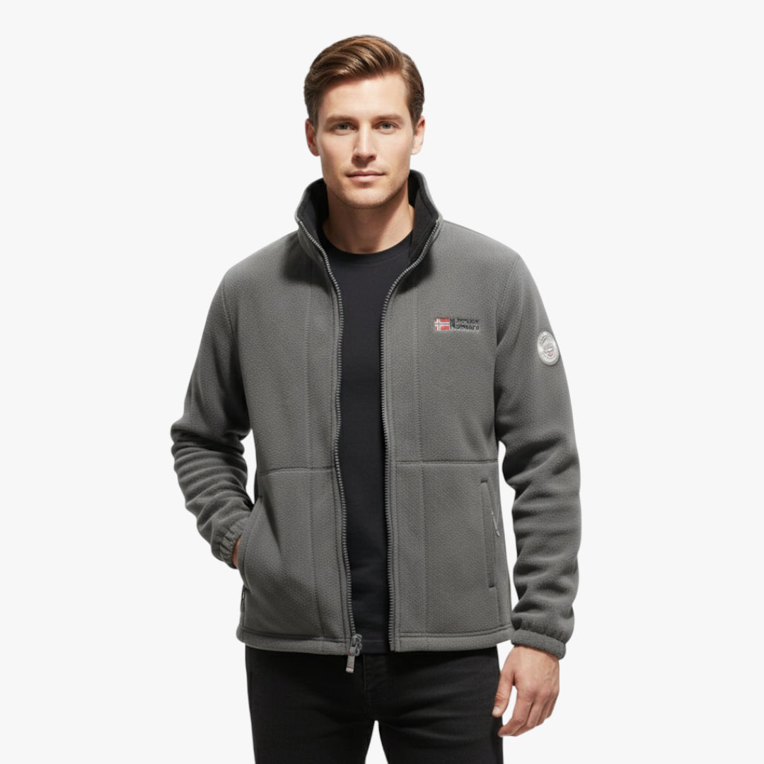 Miles & Luna Jacket – Warm fleece jacket with full zip for men